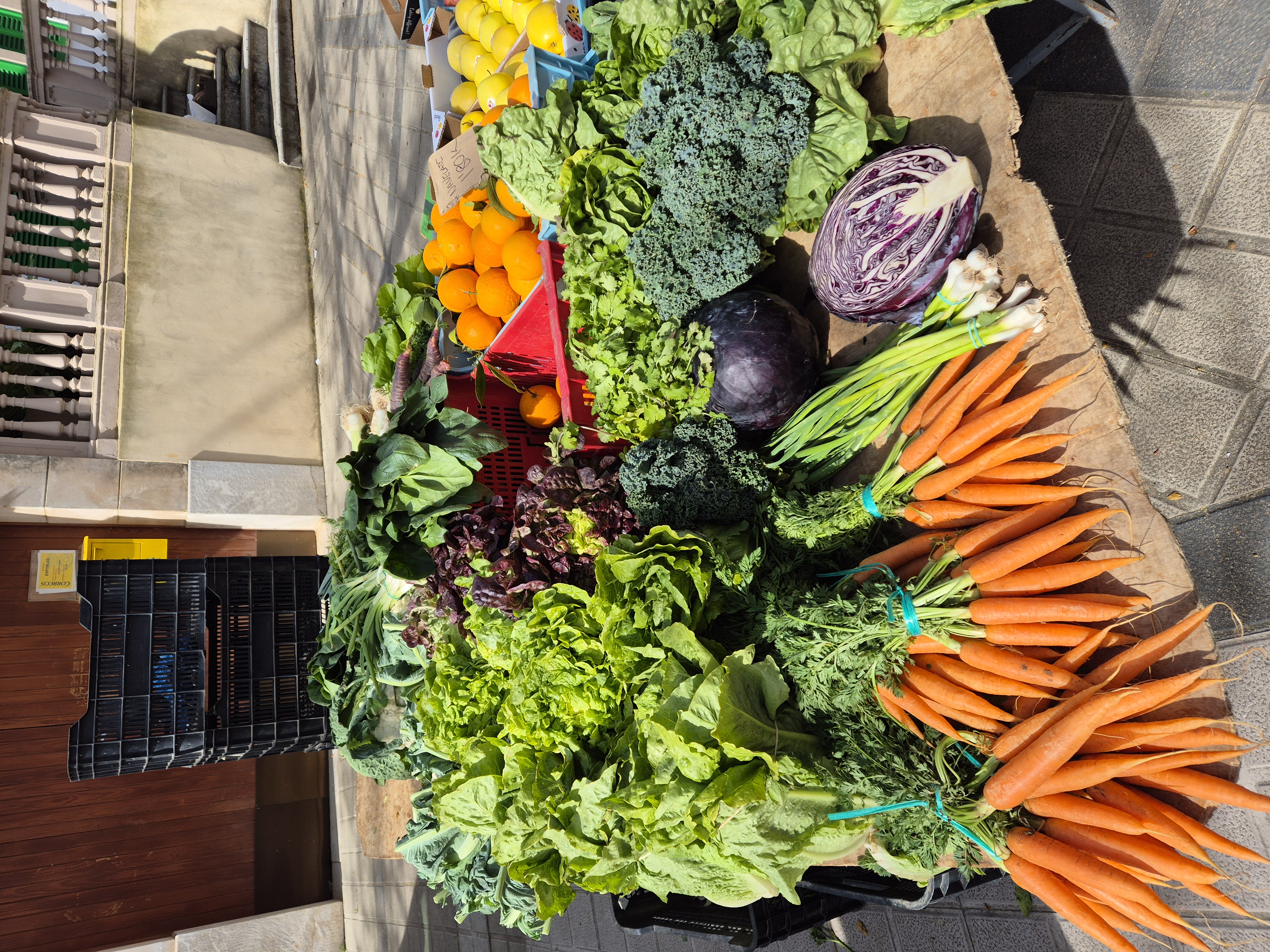 Fruit and veg market